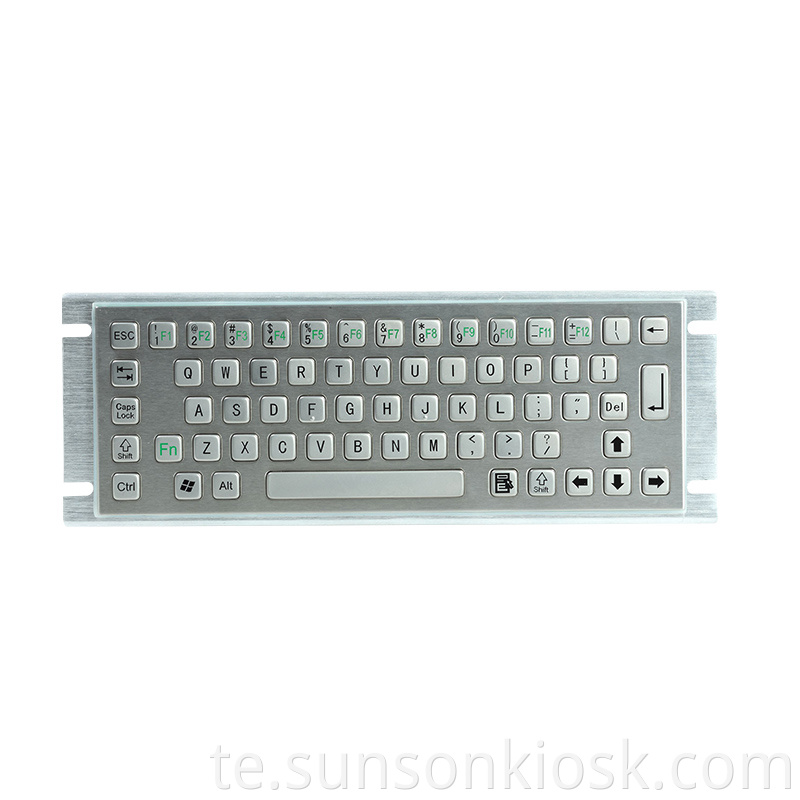 IP65 Metal Keyboard